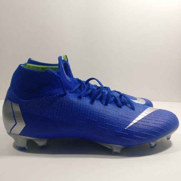 Nike Superfly 6 Elite FG Soccer Cleats Blue - Picture 6 of 8